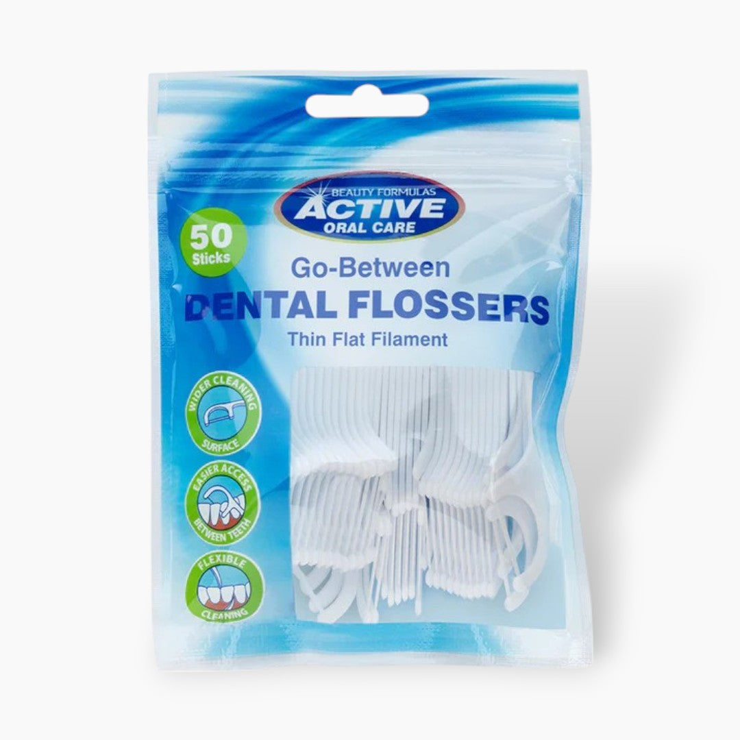ACTIVE GO BETWEEN D/FLOSSERS 50S